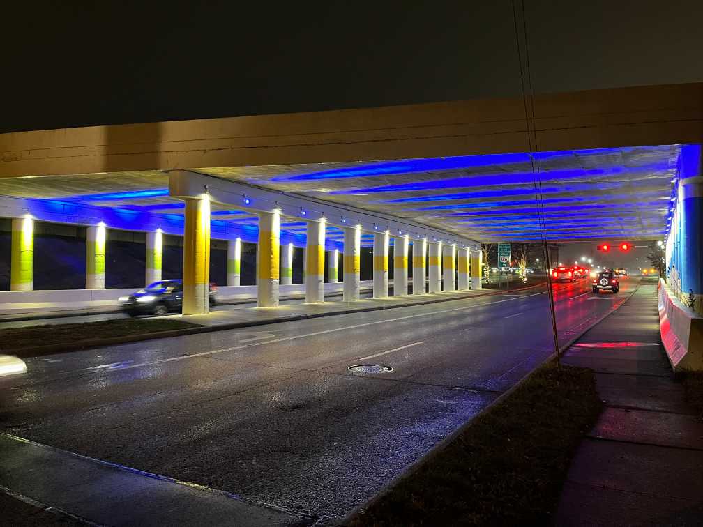 Gateway project under bridge lighting - Copy